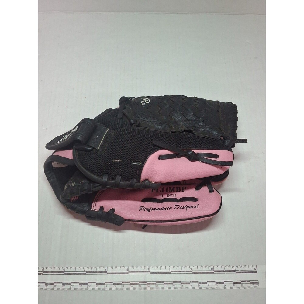 Rawlings PL11MBP Baseball Glove Players Series Pink Black Right Hand Throw 11"
